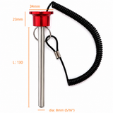 Magnetic Red Weight Stack Pin For Cable Gym Commercial & Home Gym Pins Pop Knob