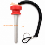 Magnetic Weight Stack Pin For Cable Gym 8mm Dia For Commercial & Home Gym