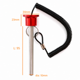 Magnetic Red Weight Stack Pin For Cable Gym Commercial & Home Gym Pins Pop Knob