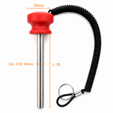 Magnetic Weight Stack Pin For Cable Gym 8mm Dia For Commercial & Home Gym