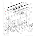 Landice 50 60 Series - L7 Treadmill OEM Walking Running Belt Treadbelt 54" 70235-hydrafitnessparts