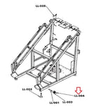 Life Fitness 95PS-ALLXX-XX03RF Stepper Retainer C Clip 12mmx1mm 9282000-hydrafitnessparts