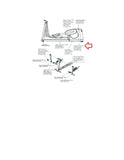 Life Fitness 95xe 93x Elliptical Wheel Bracket Assembly AK62-00102-0000-hydrafitnessparts