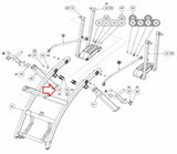Life Fitness Cybex Elliptical Flat Head Bolt M10x1.5 1006745-0003-hydrafitnessparts