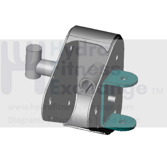 cybex pulley Life Fitness Cybex Strength System Pulley Adjustment Carriage Weldment 8327601