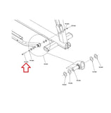 Life Fitness Elliptical SHCS Screw M10 X 1.5 X 85 1000721-0001-hydrafitnessparts
