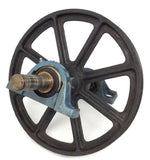 Life Fitness LS9100 Stepper Drive Pulley W/Axle Bearing and Race AK24-00037-0003-hydrafitnessparts