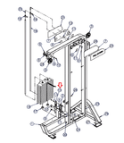 Life Fitness PSPD PSPDSE Strength System 5 Slot Selector Plate 3/8 x 2 7357801-hydrafitnessparts
