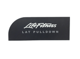 Life Fitness PSPDSE PSPD Strength System Logo Label Panel 7490701-hydrafitnessparts