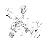 Life Fitness Stationary Bike Weldment Crank Shaft 9083102-hydrafitnessparts