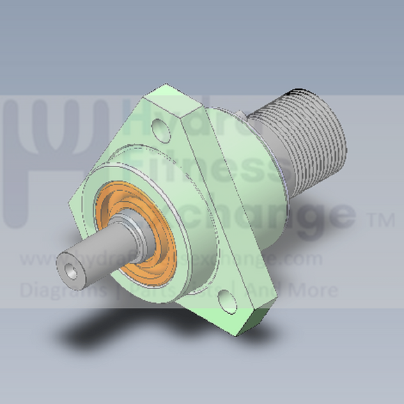 Life Fitness Stepper Intermediate Clutch Pulley Axle Assembly AK68-00105-0000-hydrafitnessparts