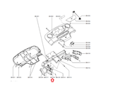 Life Fitness T3 F3 Treadmill Left Handlebar Right Cover 8136001 & 63461-hydrafitnessparts