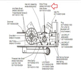 Life Fitness Treadmill Drive Belt Pulley 0K58-01057-0001-hydrafitnessparts