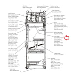 Life Fitness Treadmill Front Drive Roller with Pulley AK26-00545-0000-hydrafitnessparts