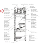 Life Fitness Treadmill Home Switch Cable Assembly AK26-00544-0001-hydrafitnessparts