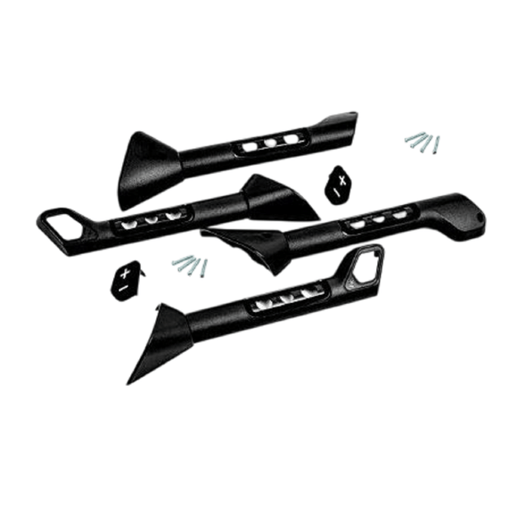 Life Fitness Treadmill Plastic Bullhorns W/keypads & Hrdware Kit 1023394-0001-hydrafitnessparts