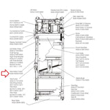 Life Fitness Treadmill Power Control Waxer Cable Assembly AK26-00536-0000-hydrafitnessparts