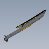 Life Fitness Treadmill Right Handrail Assembly Ak65-00077-0001-hydrafitnessparts