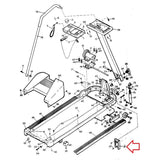 Life Styler 2808 831.298550 Treadmill Controller Power Board MFR-PF31P2F 129854-hydrafitnessparts