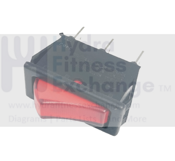 Livestrong AFG Horizon Merit Fitness Treadmill On Off Power Switch 061301-A-hydrafitnessparts