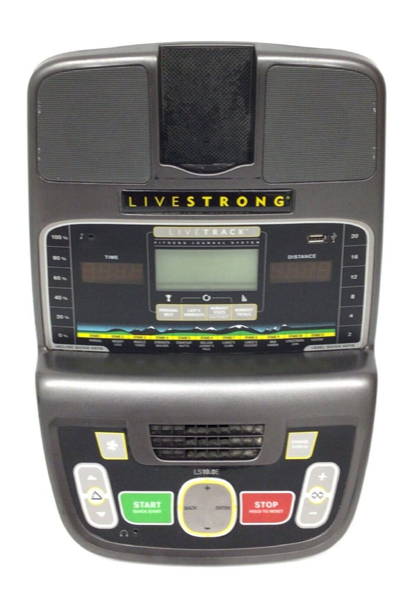 Livestrong LS10.0E Elliptical Display Console Set Without Back 1000201225-hydrafitnessparts