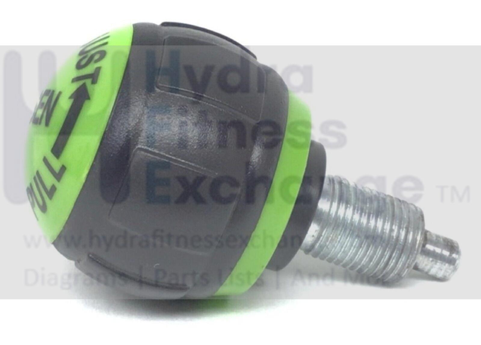 Marcy XJ-320 XJ-3220 Revolution Stationary Bike Lock Knob Pop Pin
