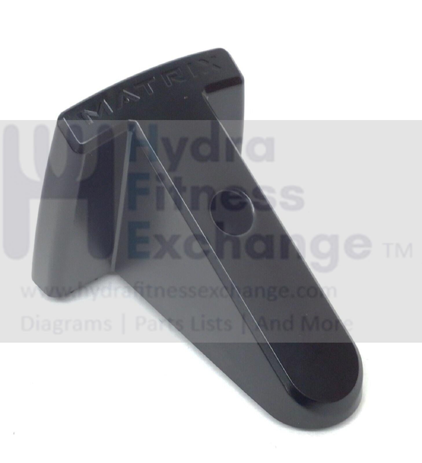 Matrix Rower Parts Matrix Commercial AR11 Rower Guide Rail Black End Cap 1000353667 ...