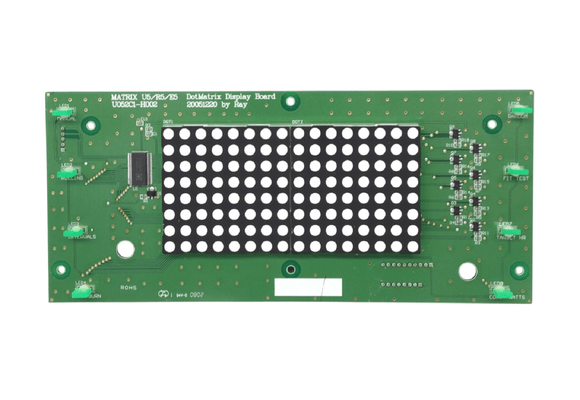 Matrix Commercial Elliptical Display Console Electronic Circuit Board 037756-AA-hydrafitnessparts