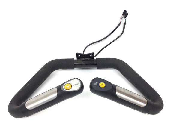 Matrix Commercial Elliptical Stationary Handlebar Set W/HR Grips 0000087732-hydrafitnessparts