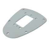 Matrix Commercial Fitness Upright Bike Silver Gray Console Fix Plate 035701-AA-hydrafitnessparts