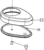 Matrix Commercial Strength System Flat Head Screw 1/4"-20 x 1/2" 1000310115-hydrafitnessparts