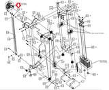 Matrix Commercial Strength System Flat Washer 0.203 x D.0.562 x .04 1000312167-hydrafitnessparts