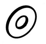 Matrix Commercial Strength System Flat Washer 0.203 x D.0.562 x .04 1000312167-hydrafitnessparts