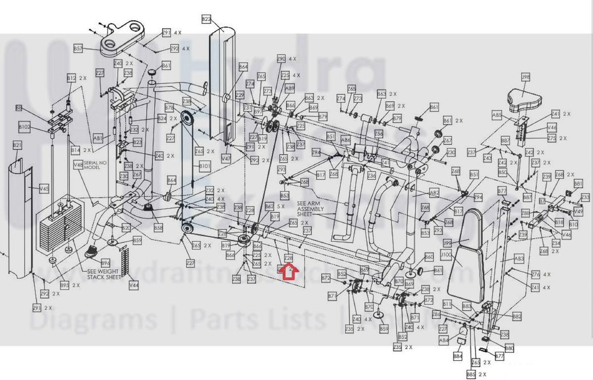 Matrix Commercial Strength System Hex Head Screw 375-16 x 2.00 1000309 ...