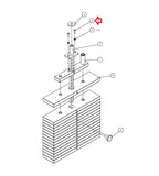 Matrix Commercial Strength System Hex Head Screw .375 - 16 x 0.75" 1000312076-hydrafitnessparts