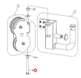 Matrix Commercial Strength System Hex Socket Screw 1/2"-13x4 -1/4" 1000312099-hydrafitnessparts
