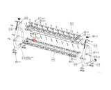 Matrix Commercial Strength System Nut Nylon Nyloc 3/8" 1000308428-hydrafitnessparts