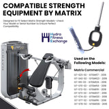 Matrix Commercial Strength System Weight Adjustment Pin Assembly 1000398254-hydrafitnessparts