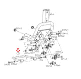 Matrix Fitness CB93 PCB93 FCB93 CB96 EP620C EP620H EP624B EP622 EP621 EP613 EP612 EP603 EP614 Stationary Bike Adjust The Handle Group 1000230325-hydrafitnessparts