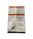 Matrix Fitness CS35 CS34 CS35G Stepper Step PVC Warning Label 1000424575-hydrafitnessparts