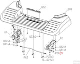 Matrix Fitness CS35 Stepper Step Fixed Knob 040774-A-hydrafitnessparts
