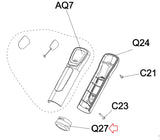 Matrix Fitness EP591 EP710 RB316 RB317 Elliptical Decorate Sleeve Hand Pulse 1000362102-hydrafitnessparts