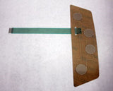 Matrix Fitness Elliptical 4 Key Down Membrane Keypad 034598-BR-hydrafitnessparts