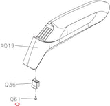 Matrix Fitness Elliptical Button Head Screw M5 - 0.8P x 12L 028555-00-hydrafitnessparts