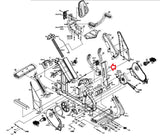 Matrix Fitness Elliptical Console Mast Set 1000230317-hydrafitnessparts