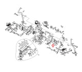 Matrix Fitness Elliptical Nylon Hex Nut M10 x 1.5P 1000206625-hydrafitnessparts