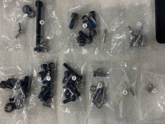 Matrix Fitness Elliptical Service Hardware Set 1000440222-hydrafitnessparts