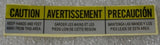 Matrix Fitness Elliptical Sticker Warning 059542-AX-hydrafitnessparts