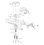 Matrix Fitness FC20 FC25 FC23 FC24 FC32 FC32B FC33 FC29 FC36 FC28 FC39 Stationary Bike Fixing Plate 1000404438-hydrafitnessparts