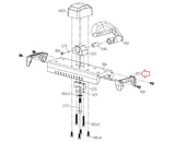 Matrix Fitness FC28 FC20 FC23 FC24 FC25 Stationary Bike Adjustable Handle Up End Cap 1000404398-hydrafitnessparts